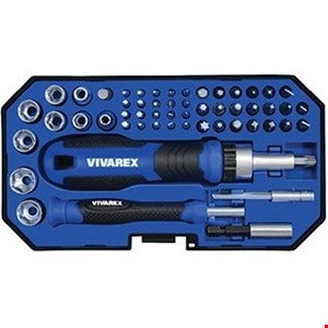 ست پیچ گوشتی و بیت ویوارکس مدل VR5565-SD ۵۵ عددی