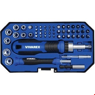 ست پیچ گوشتی و بیت ویوارکس مدل VR5565-SD ۵۵ عددی
